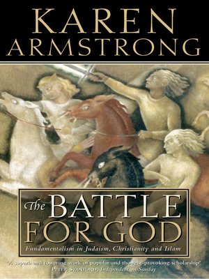 cover image of The Battle for God